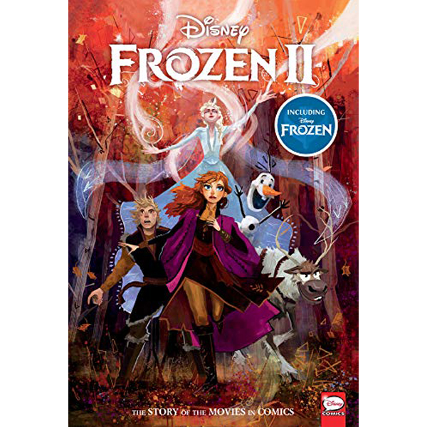 Disney Frozen and Frozen 2: The Story of the Movies in Comics